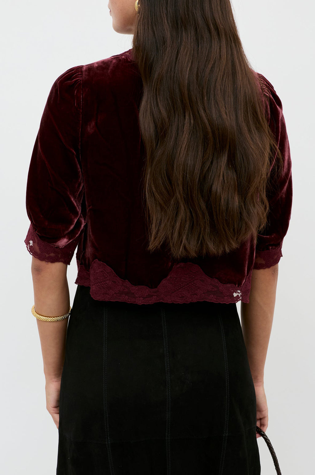Ursula Top Bordeaux
