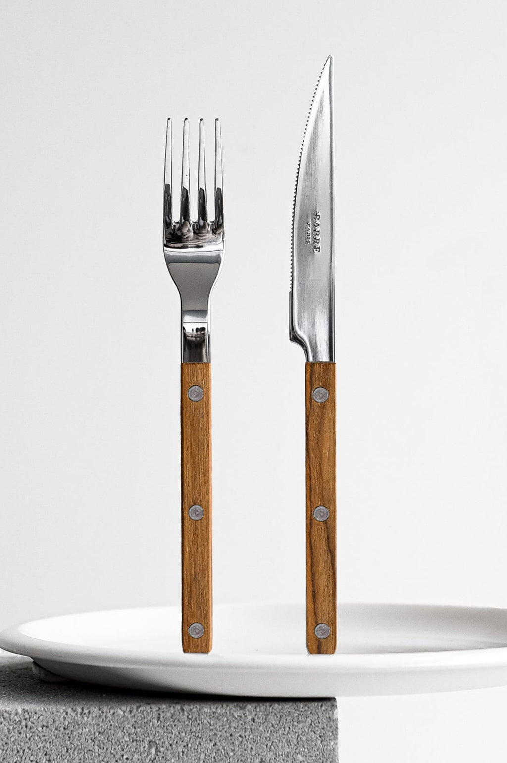 4 Pieces Cutlery Set Bistrot Teak