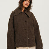Nell Wool Jacket Choco
