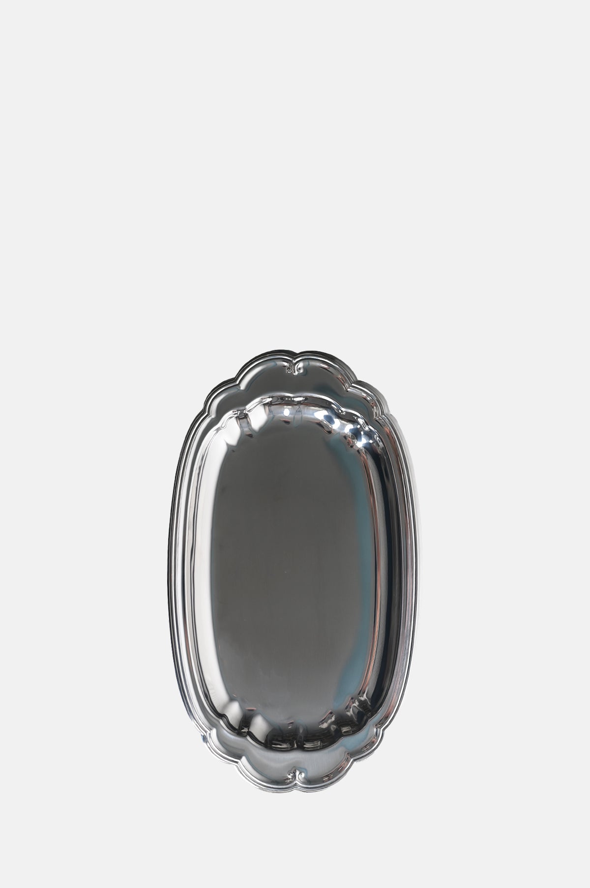 Scalloped Serving Tray Small.