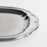 Scalloped Serving Tray Large