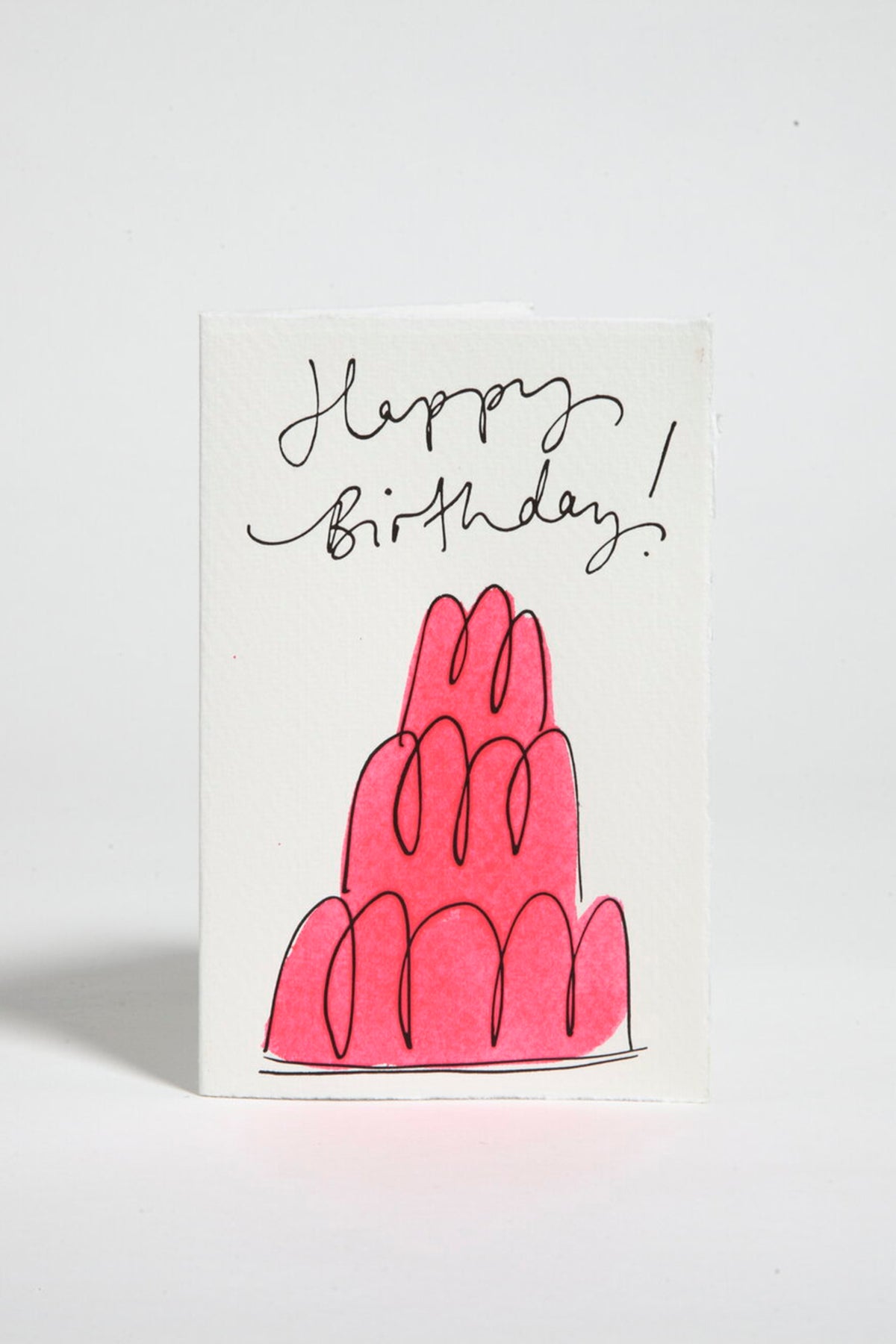 Jelly Card in Pink