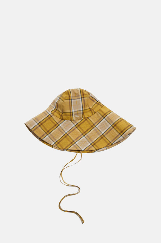 Copeland Plaid Hat Yellow