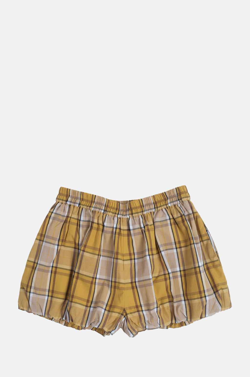 Sea New York Copeland Plaid Shorts Yellow.