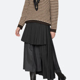 Declan V-Neck Sweater w/Scarf