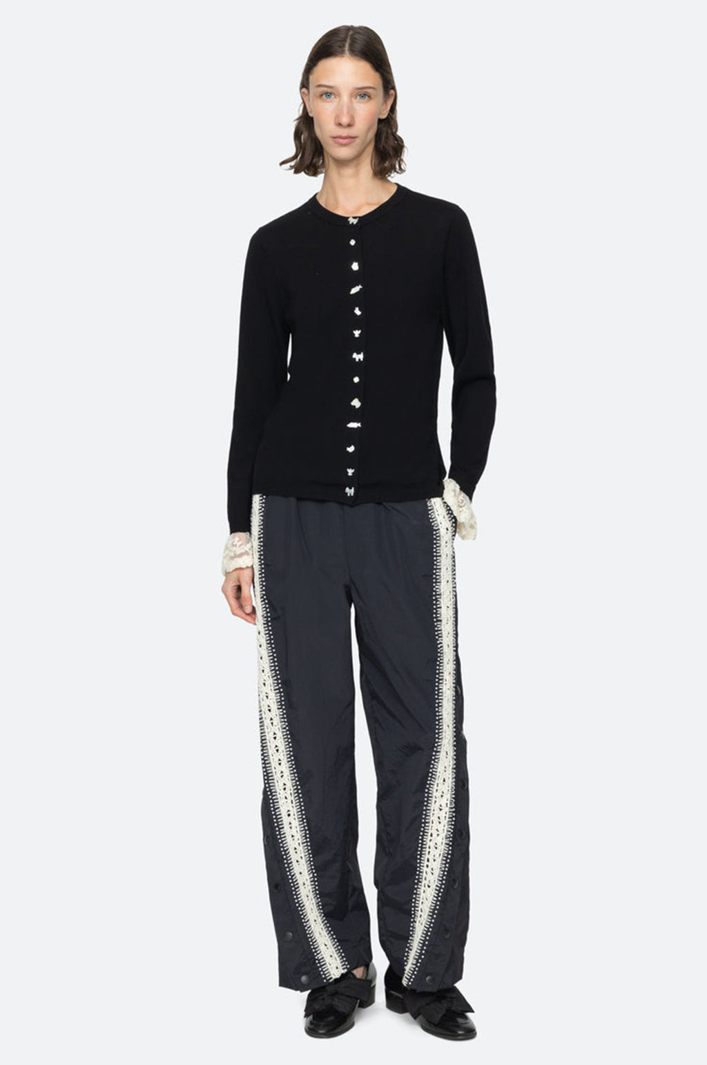 Diane Knit Cardigan Black