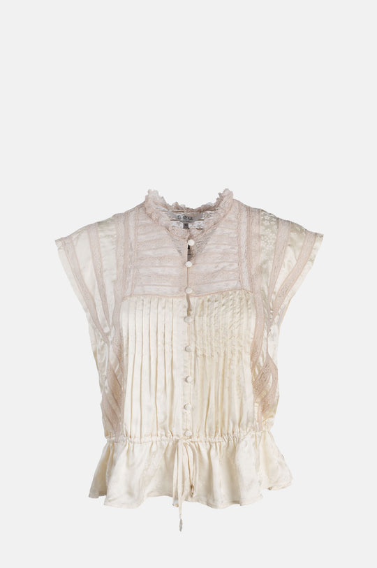 Ethel Solid Tank Top Butter