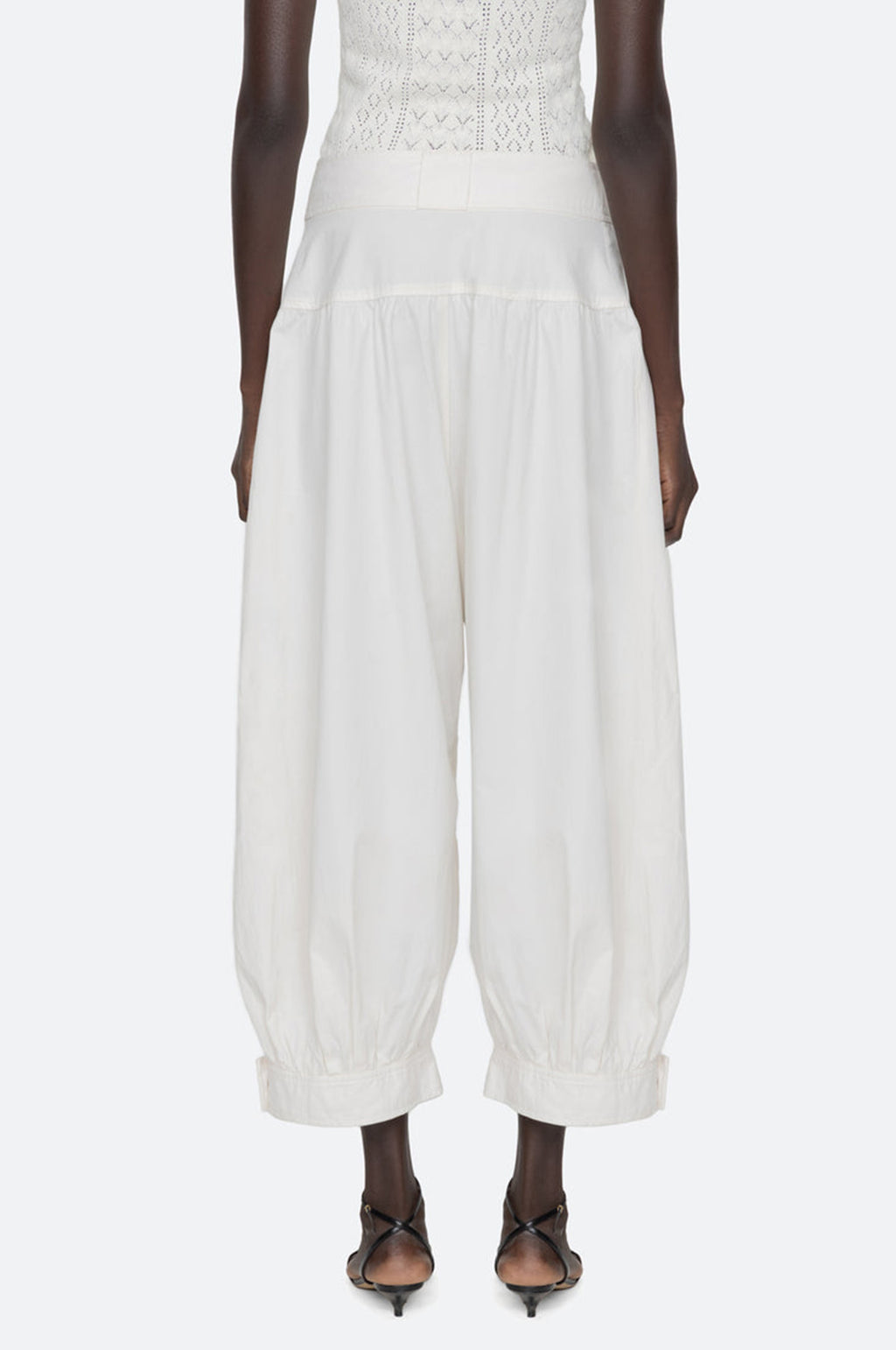 Lois Twill Pants Cream