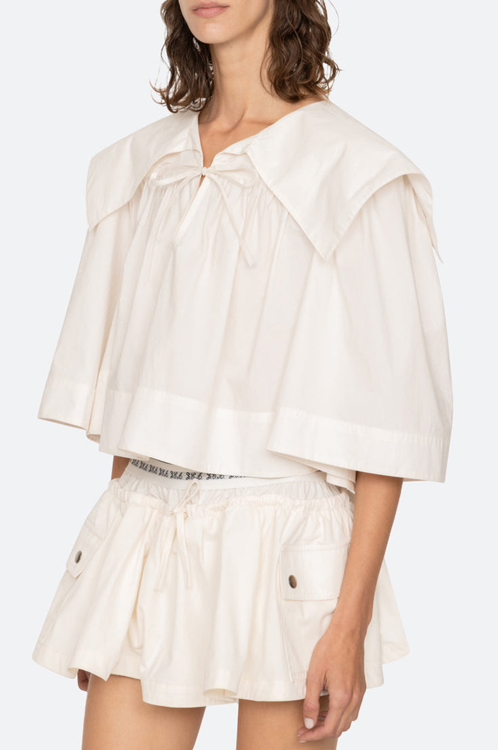 Lois Twill Top Cream