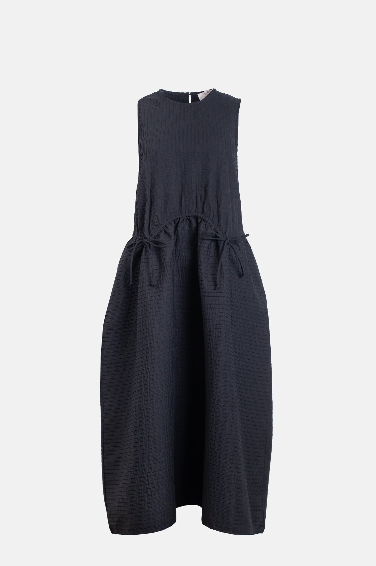 Sea New York Roni Solid Sleeveless Dress Black.