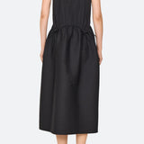 Roni Solid Slvless Dress Black