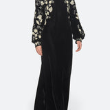 Shiloh Emb Maxi Dress Black