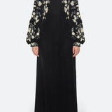 Shiloh Emb Maxi Dress Black