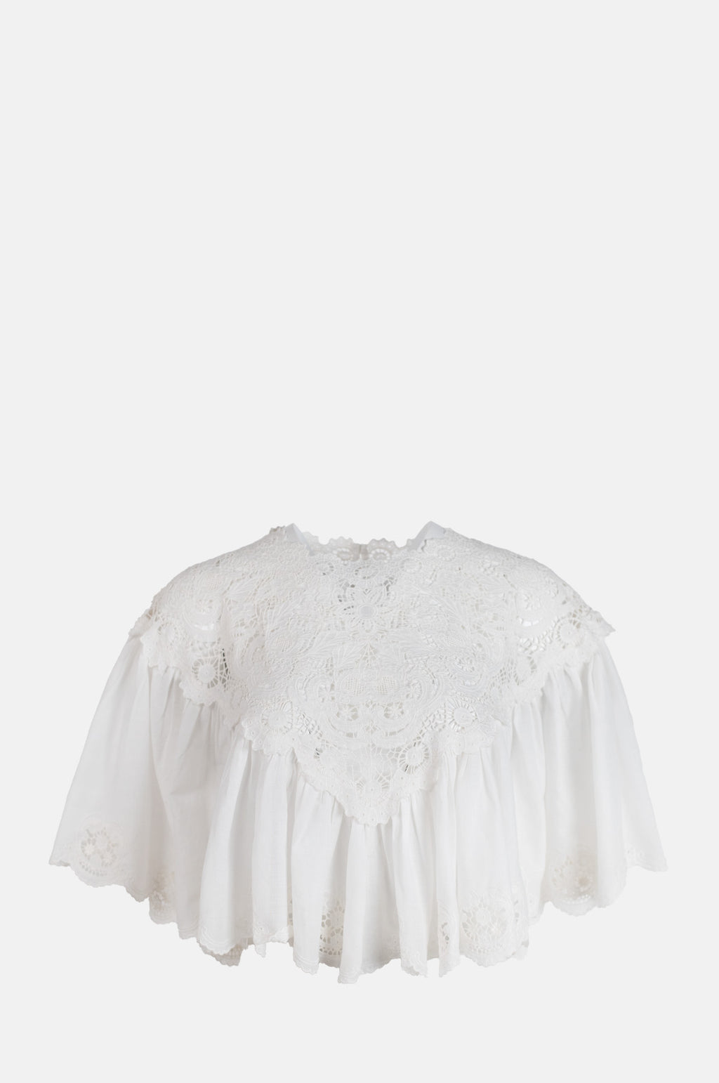 Sea New York Sofia Embroidery Top Cream.