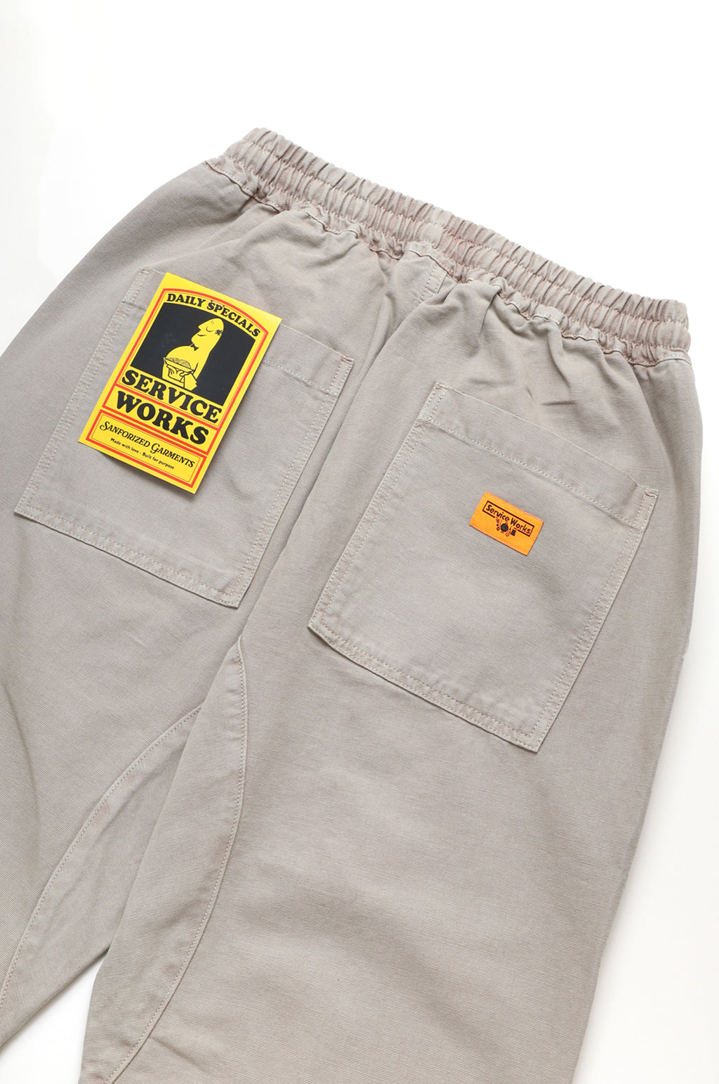 Canvas Chef Pants Stone