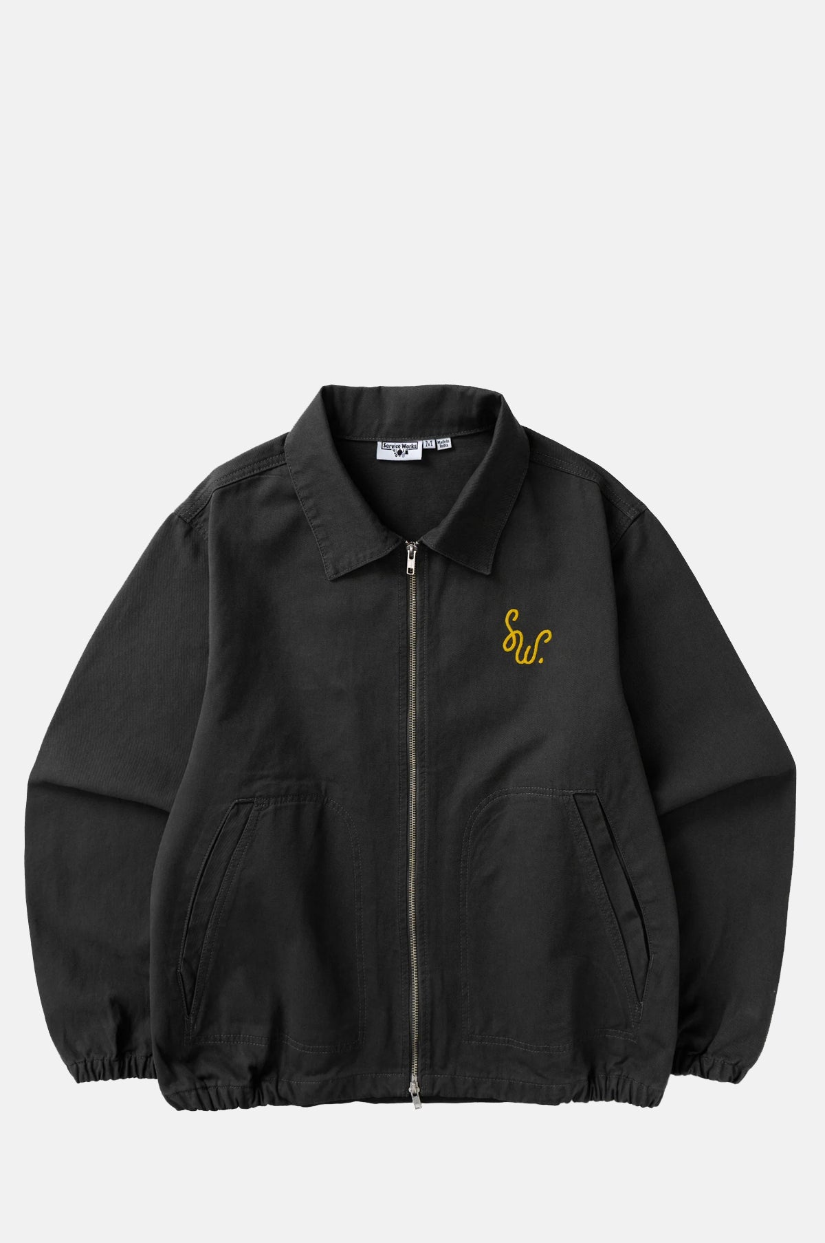 Service Works Dove Work Jacket Black.