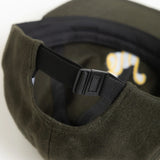 Monogram Cap Dark Moss