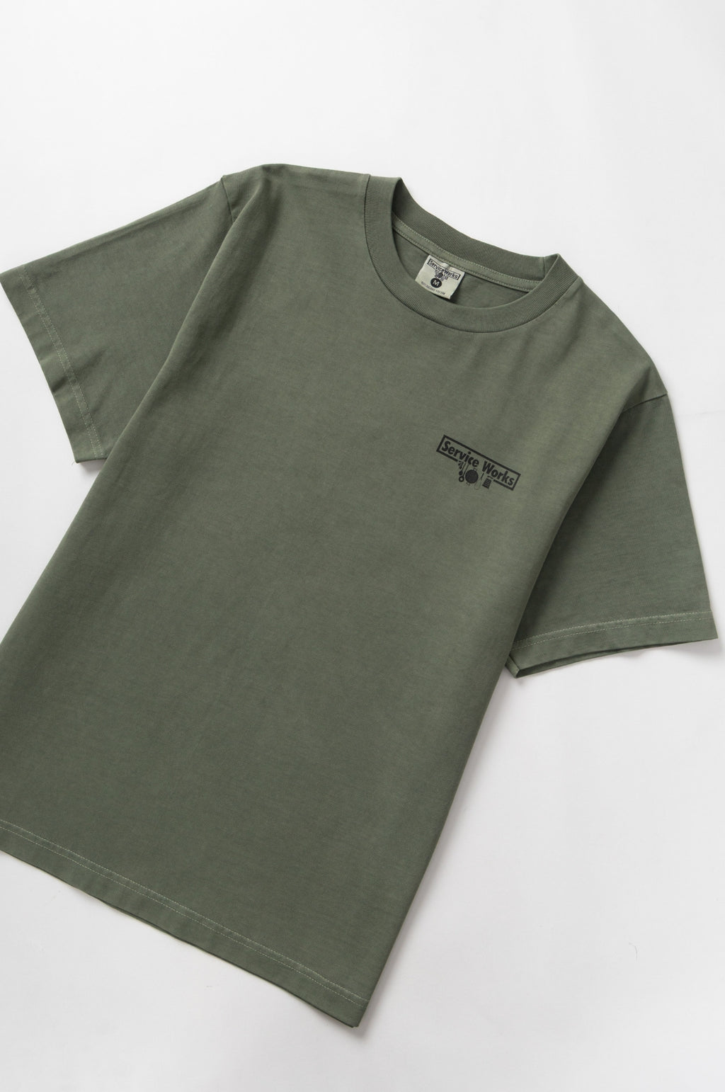 Pigment Dyed Trademark Tee Olive