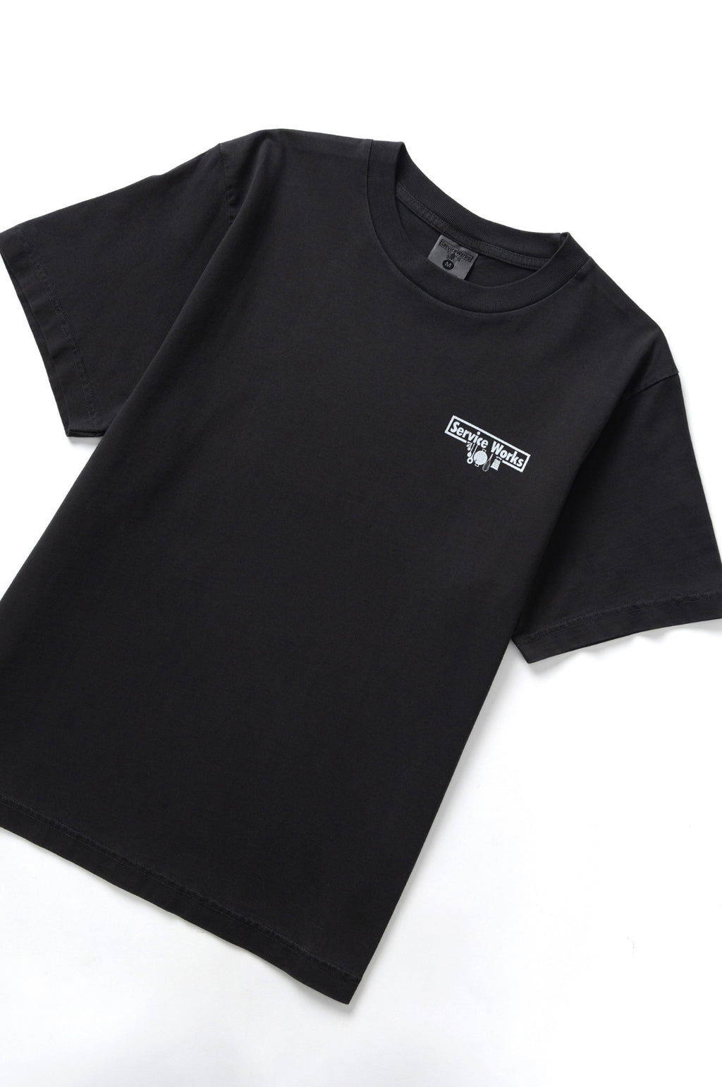 Pigment Dyed Trademark Tee Black