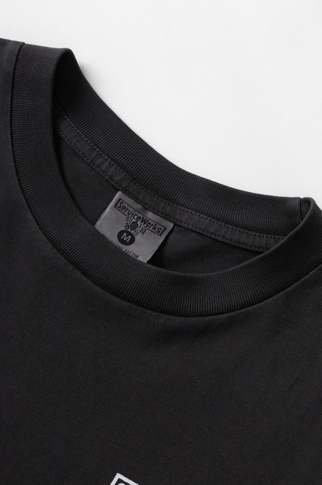 Pigment Dyed Trademark Tee Black