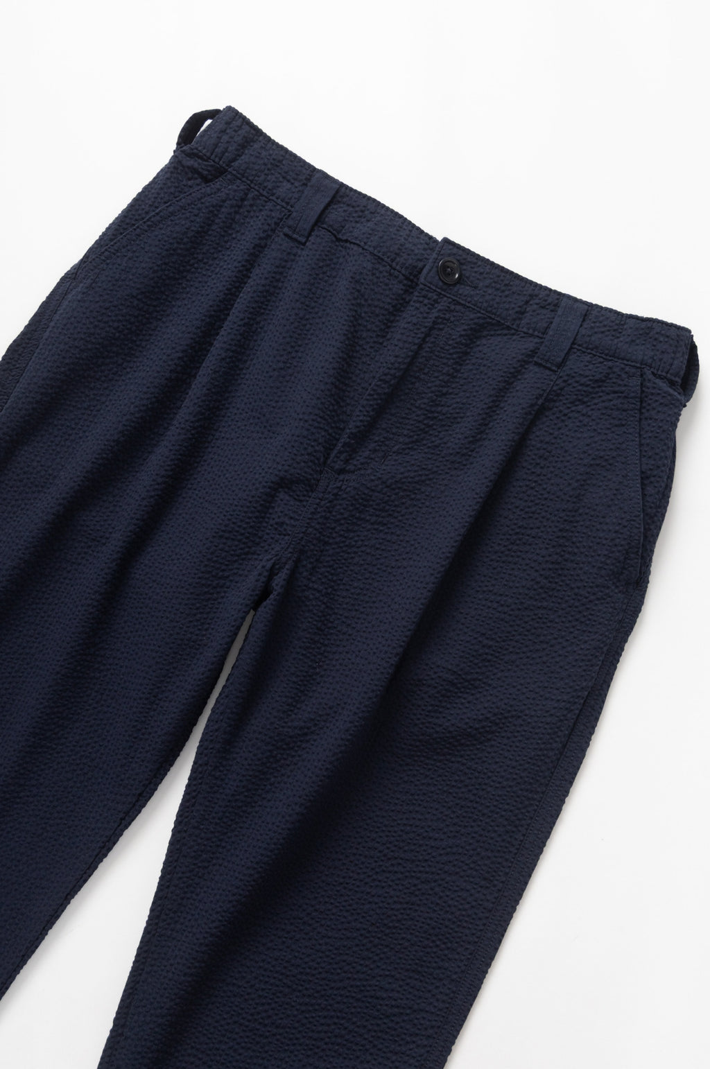 Seersucker Waiter Pants Dark Navy