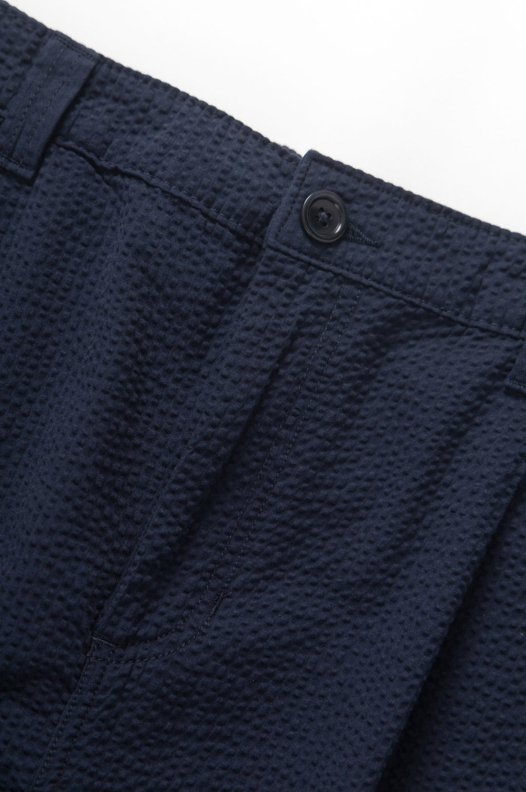 Seersucker Waiter Pants Dark Navy