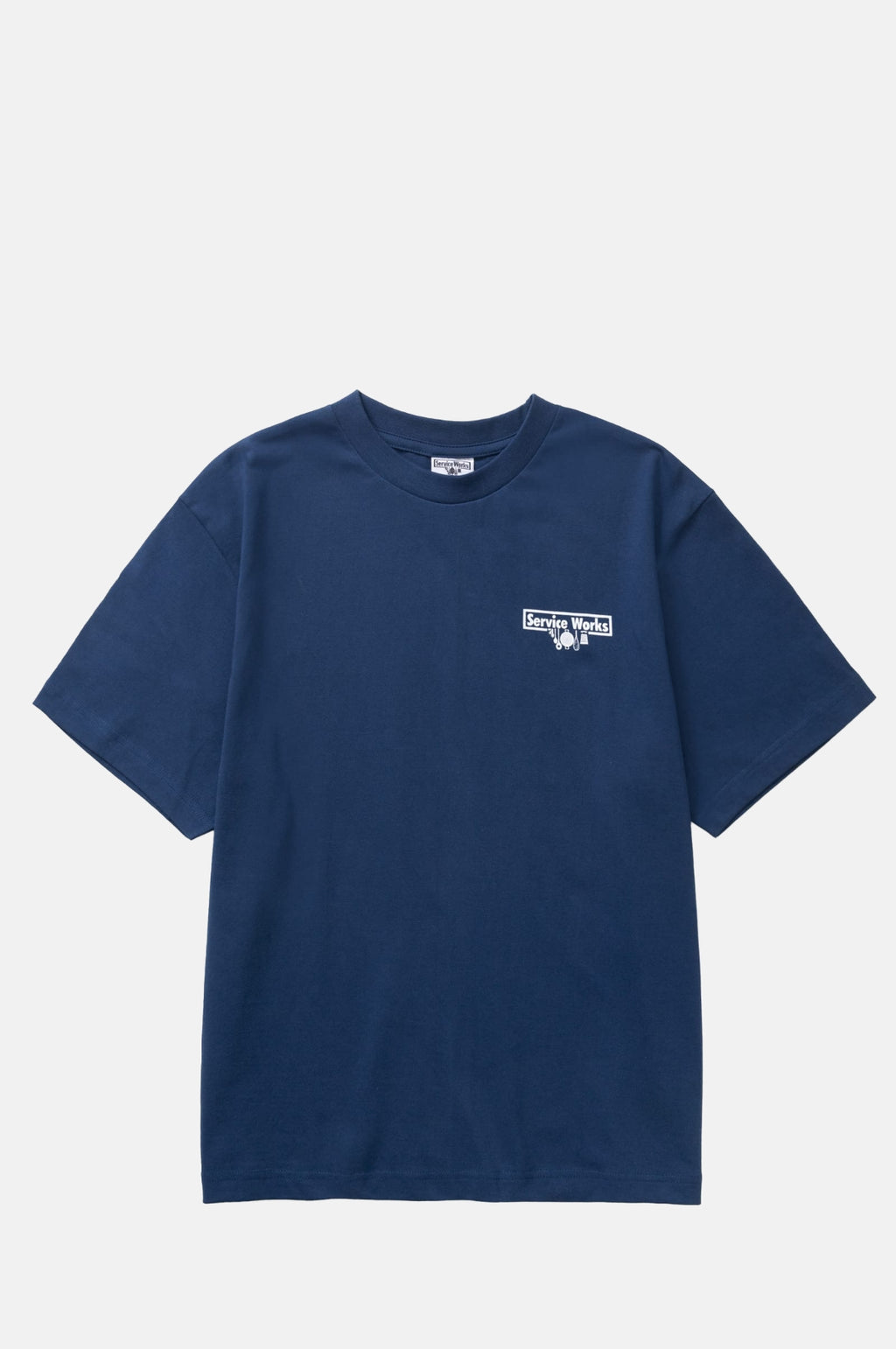 Service Works Trademark Tee Navy.