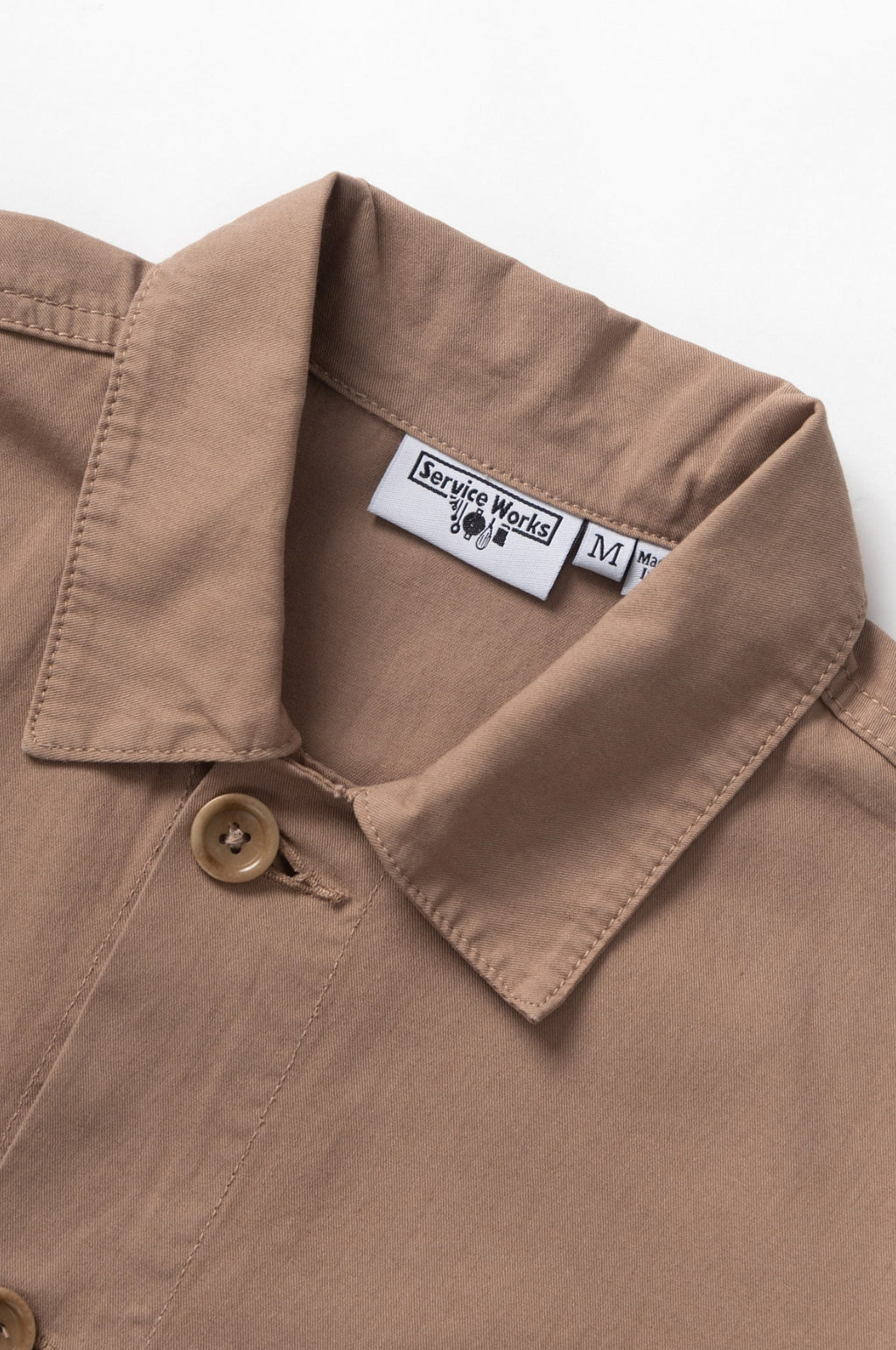 Twill Chore Shirt Mushroom
