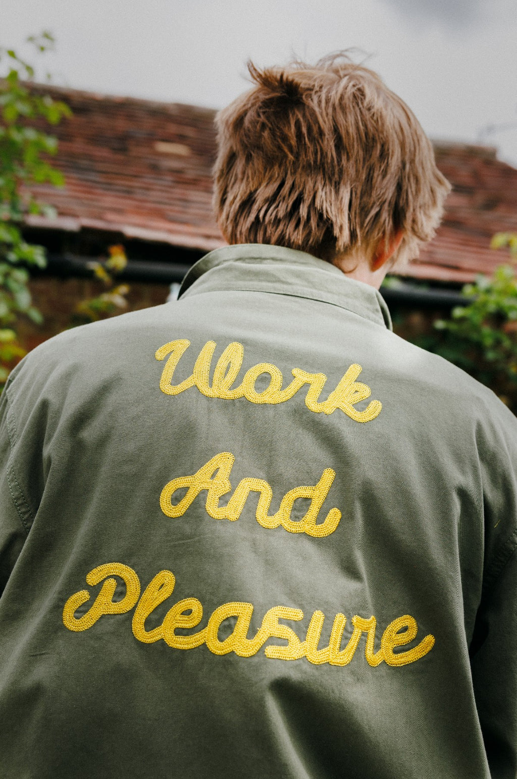 Twill Work Jacket Olive