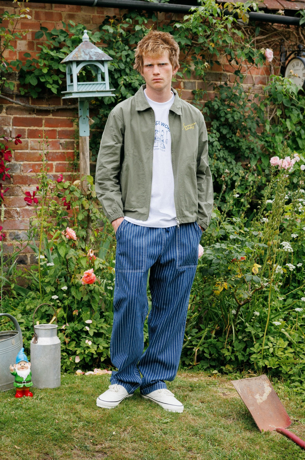 Twill Work Jacket Olive