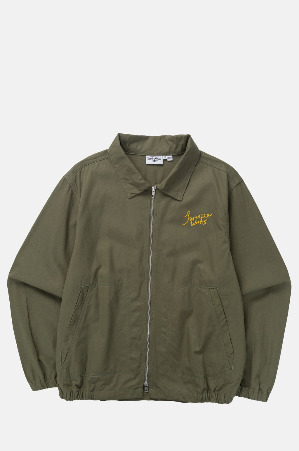 Service Works Twill Work Jacket Olive.