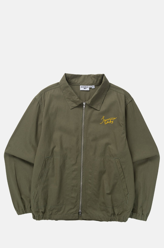 Twill Work Jacket Olive