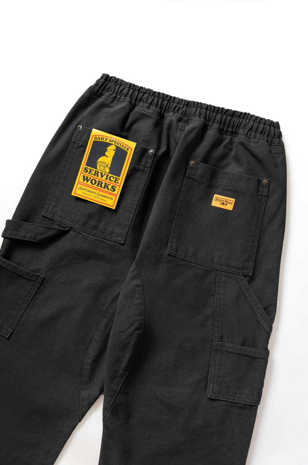 Utility Chef Pants Black