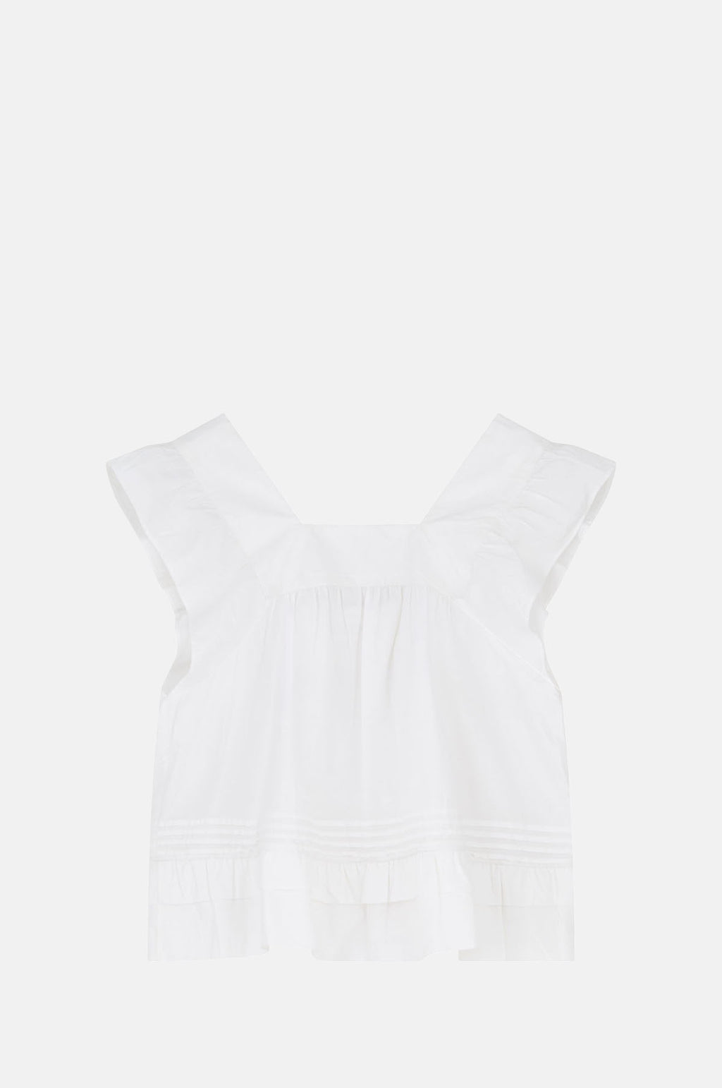 Skall Studio Alice Top Optic White.