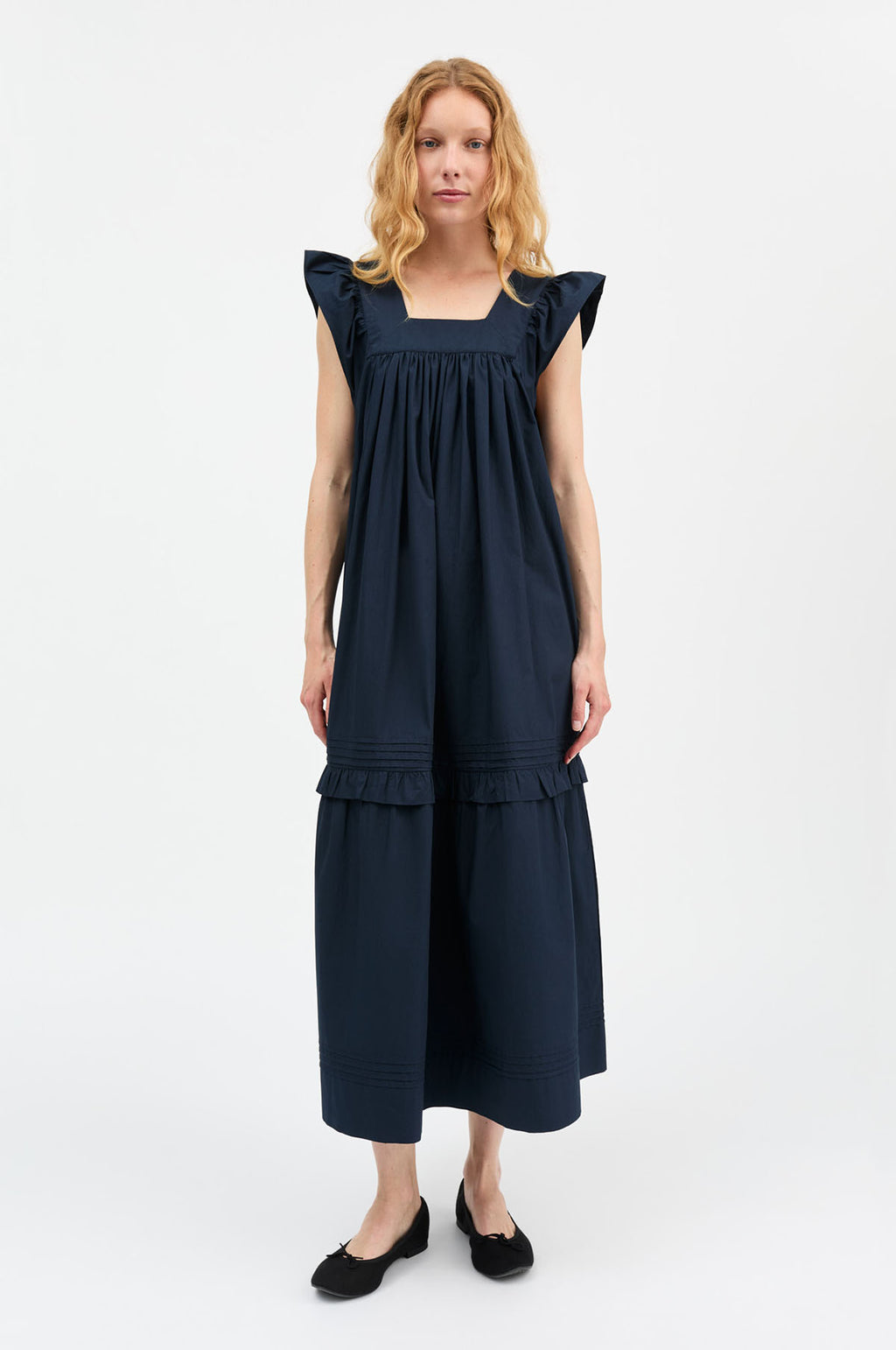 Alina Dress Dark Navy