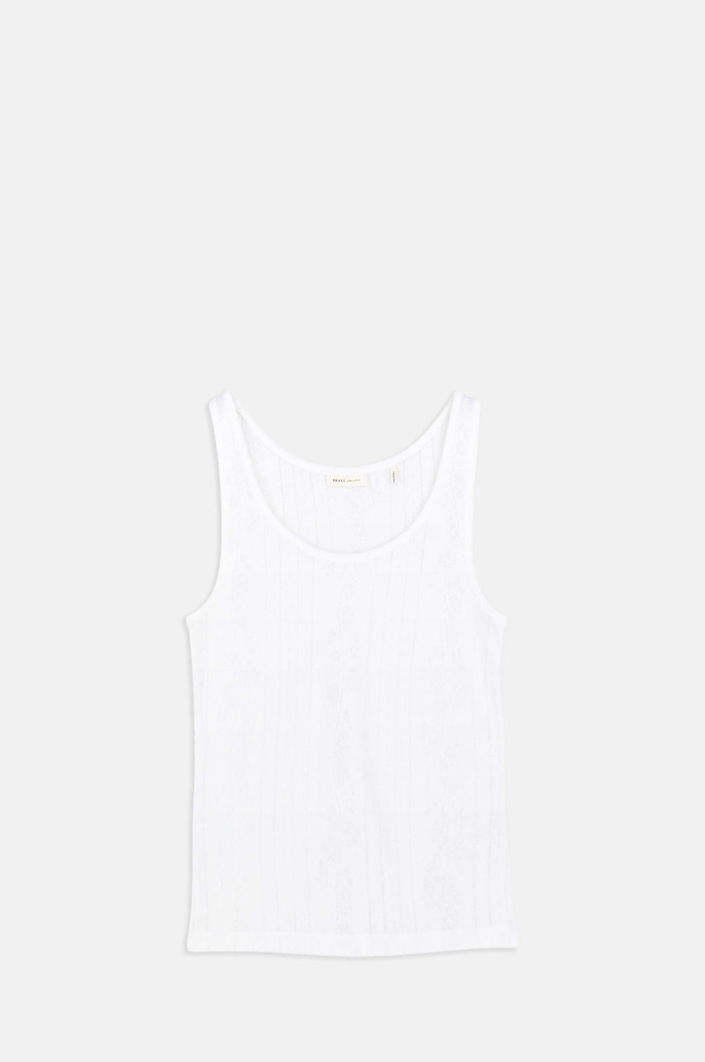 Skall Studio Anna Top Optic White.