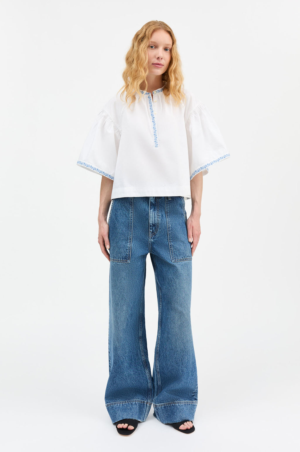 Bonne Blouse Optic White