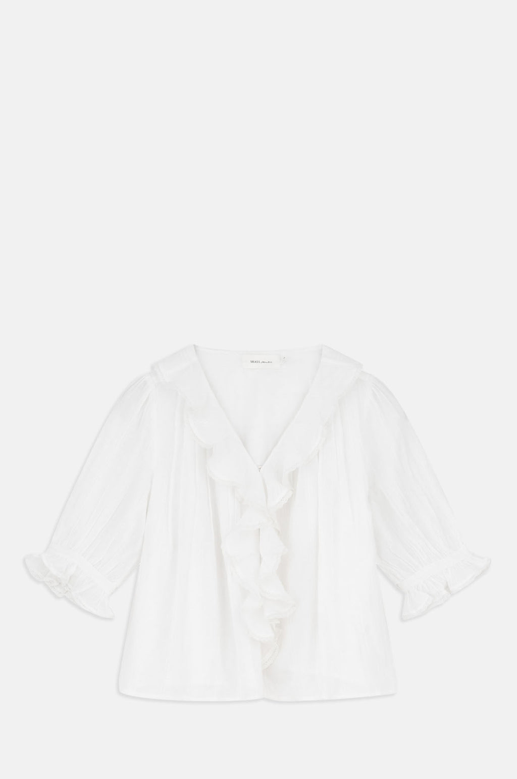 Skall Studio Clea Blouse Optic White.