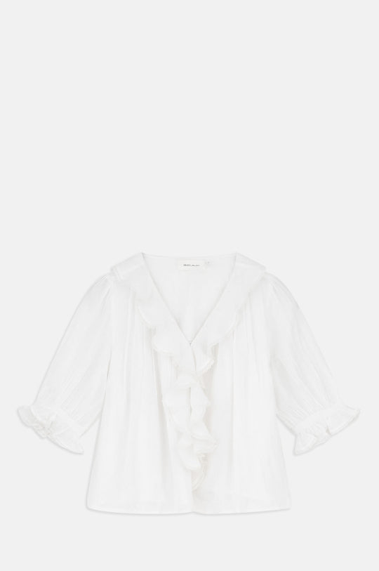 Clea Blouse Optic White