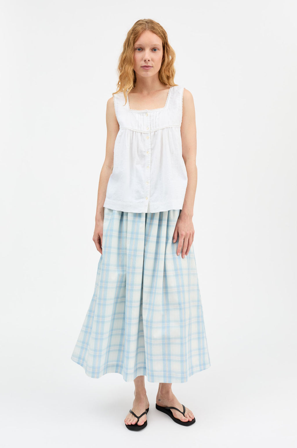 Dagny Skirt Vintage Check