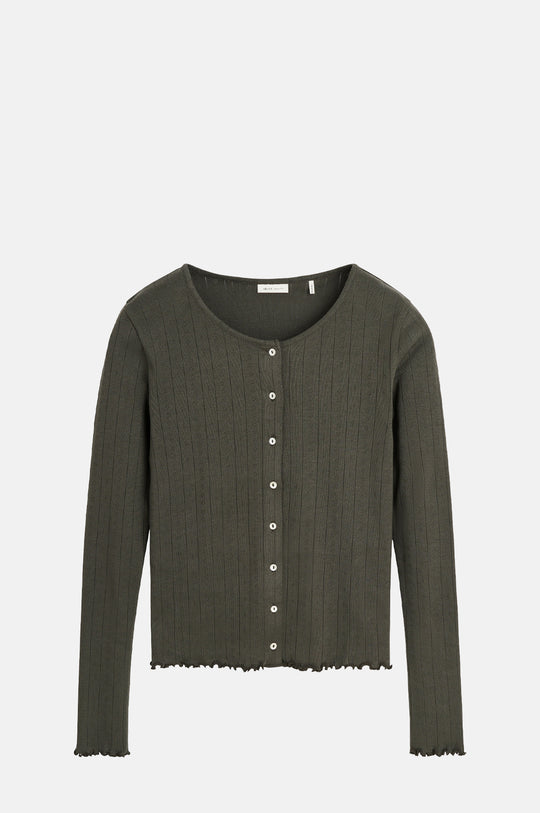Edie Cardigan Dark Green