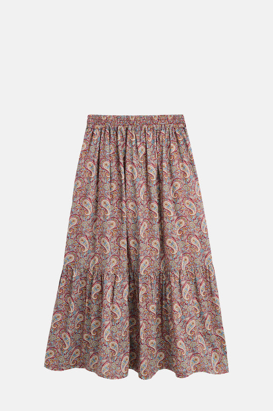 Iseline Skirt Floral Paisley