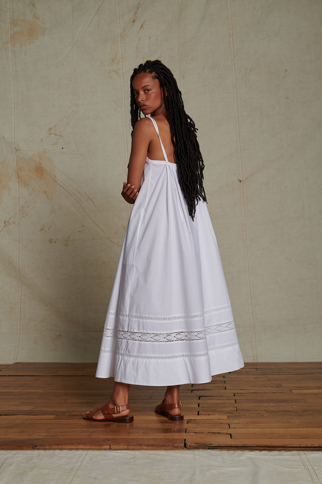 Avignon Dress Blanc