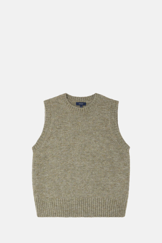 Namaste Vest Ecru Vert D'Eau