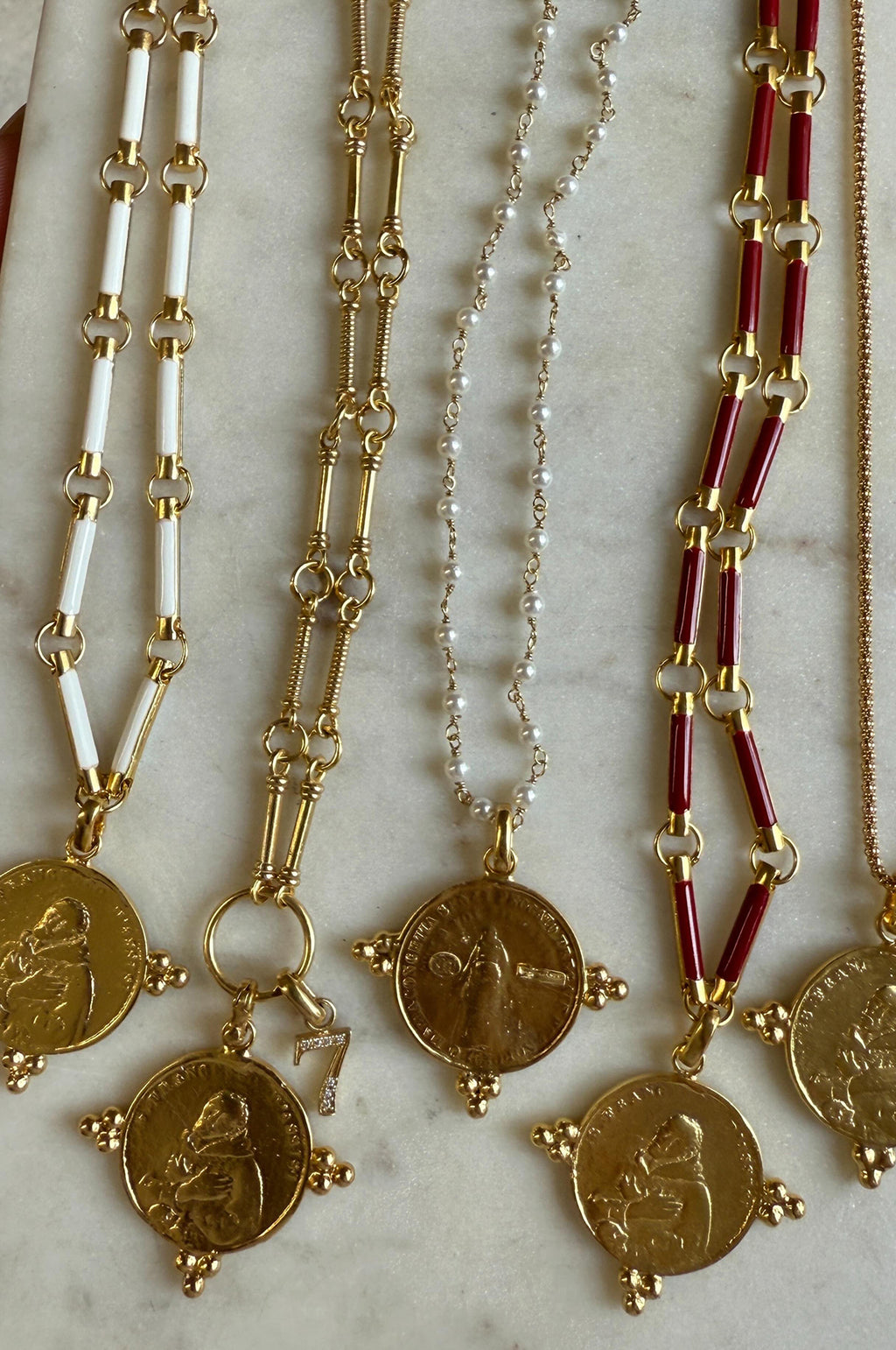 Soru Charm Link Necklace