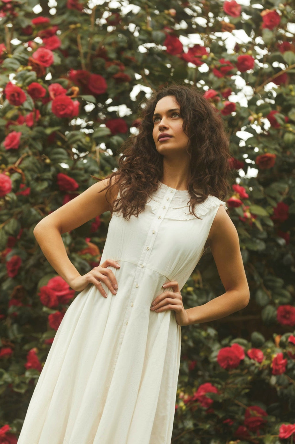 Edwina Dress Buttermilk