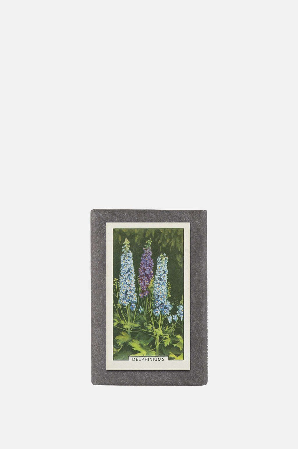 Sting in the Tail Garden Flowers Label Soap Delphiniums.