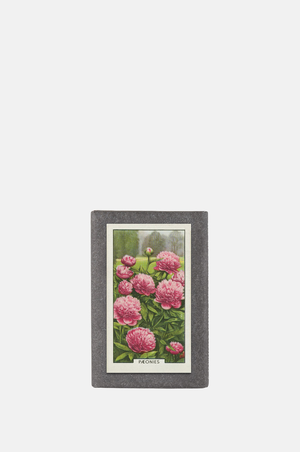 Sting in the Tail Garden Flowers Label Soap Peonies.