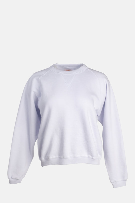 Poli'ahu Crew Neck Sweatshirt Tinted Aqua