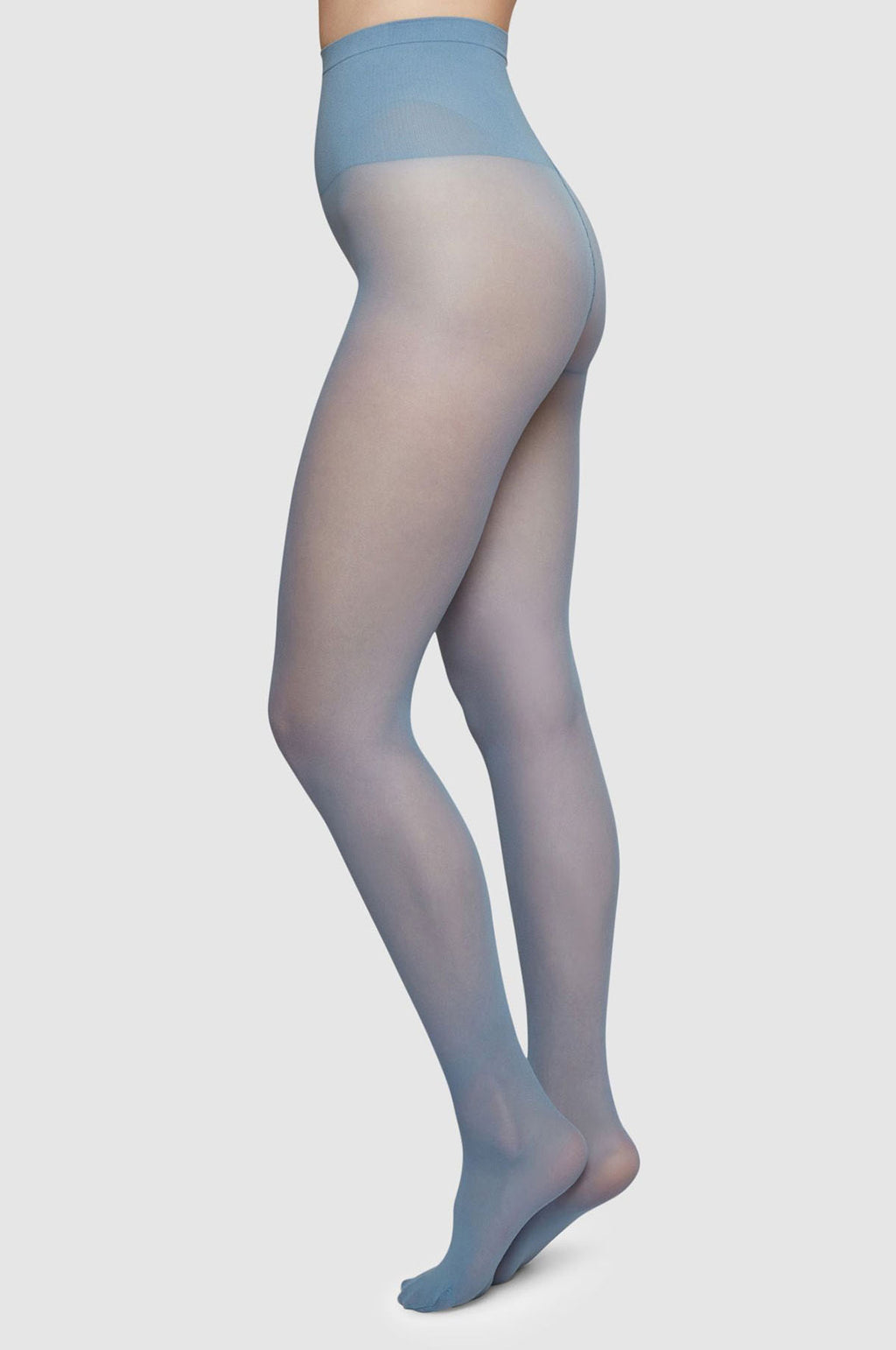 Svea Premium Tights Dusty Blue